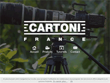 Tablet Screenshot of cartonifrance.com